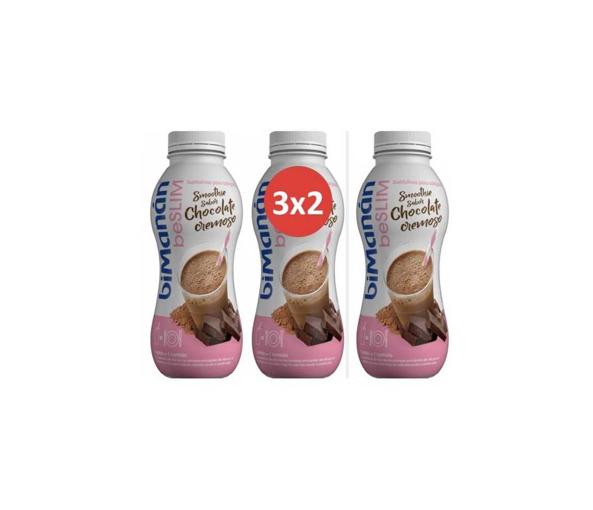 BIMANAN SMOOTHIE CHOCOLATE CREMOSO 3X2 330ML