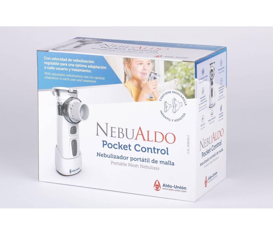 NEBULIZADOR NEBUALDO PORTATIL POCKET CONTROL