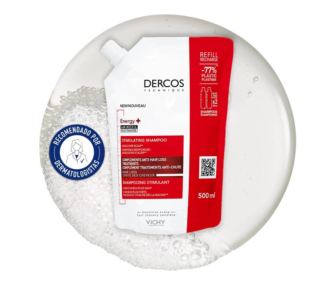 DERCOS RECAMBIO CHAMPU ESTIMULANTE 500 ML