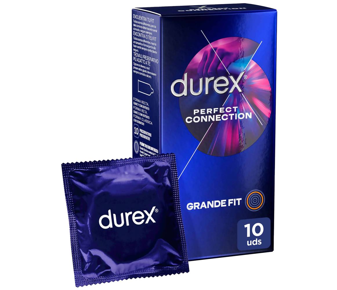 DUREX PERFECT CONNECTION PRESERVATIVOS 10 UN